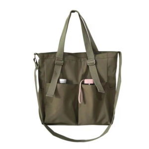 Canvas Bag With Pockets