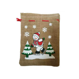 Christmas Burlap Bag