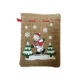 christmas burlap bag